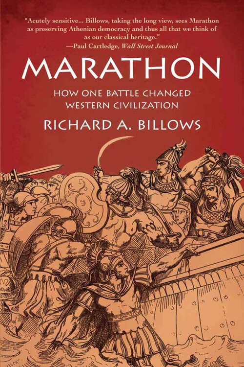 Book cover of Marathon: How One Battle Changed Western Civilization