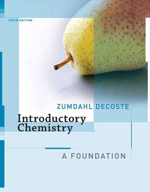 Book cover of Introductory Chemistry: A Foundation