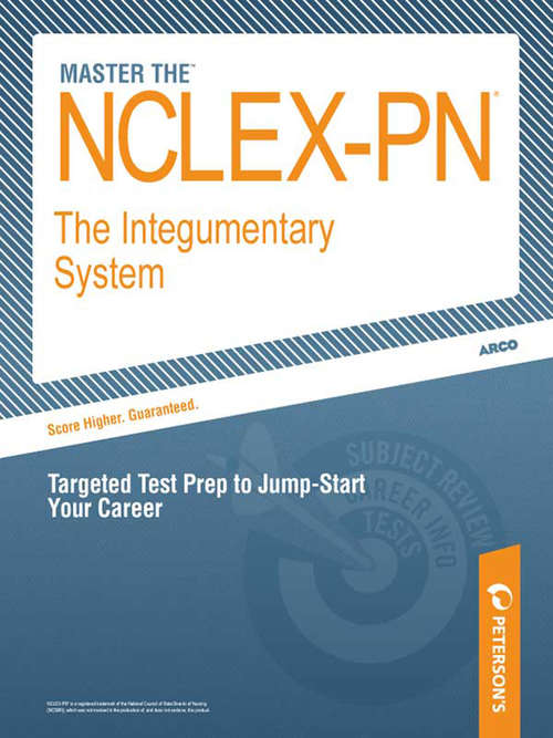 Book cover of Master the NCLEX-PN : The Integumentory System