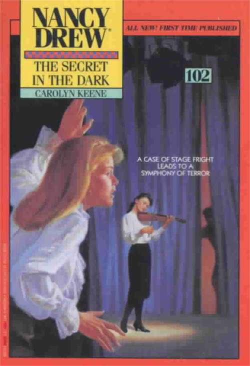 Book cover of The Secret in the Dark (Nancy Drew Mystery Stories #102)