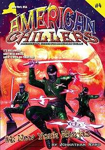 Book cover of New York Ninjas (American Chillers #4)