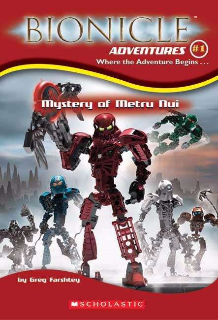 Book cover of Mystery of Metru Nui (Bionicle Adventures #1)
