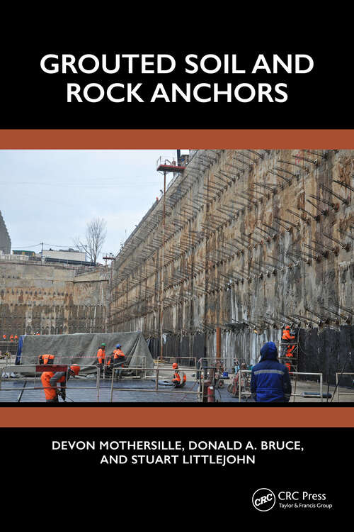 Book cover of Grouted Soil and Rock Anchors (1)
