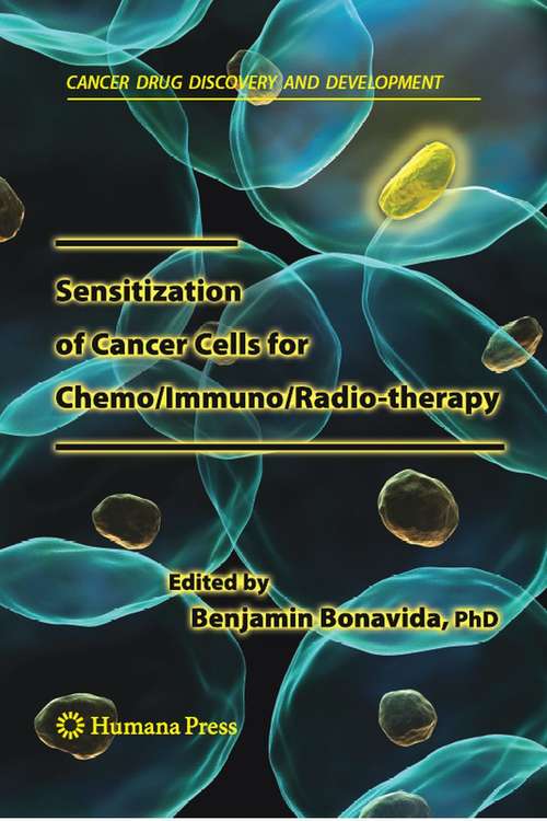 Book cover of Sensitization of Cancer Cells for Chemo/Immuno/Radio-therapy