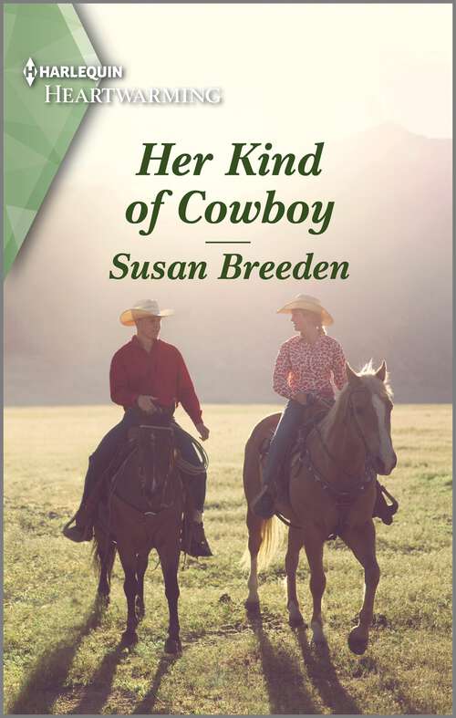 Book cover of Her Kind of Cowboy: A Clean and Uplifting Romance (Destiny Springs, Wyoming #2)