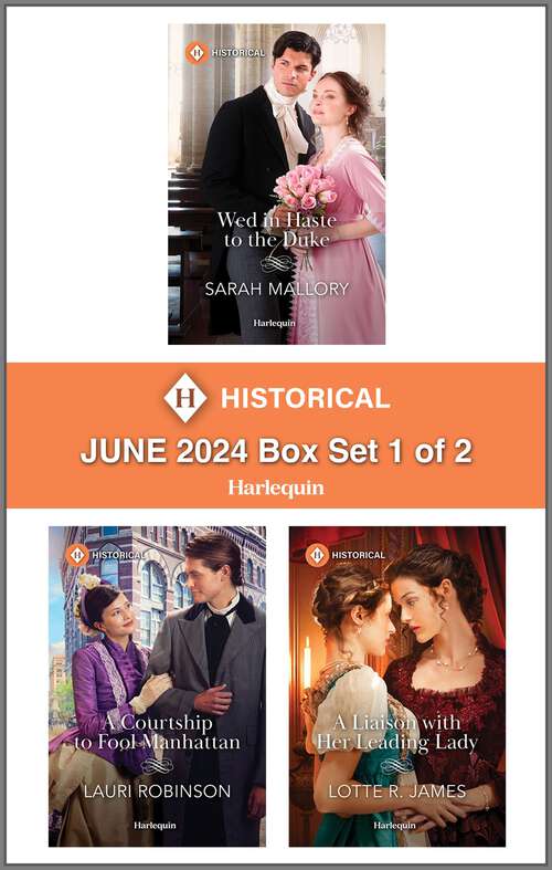 Book cover of Harlequin Historical June 2024 - Box Set 1 of 2