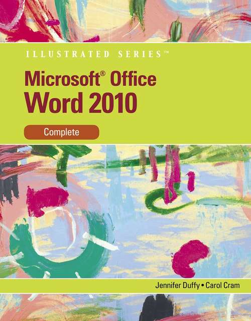 Book cover of Microsoft® Word 2010, Illustrated, Complete