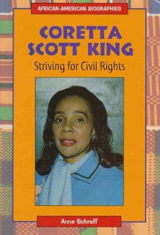 Book cover of Coretta Scott King: Striving for Civil Rights