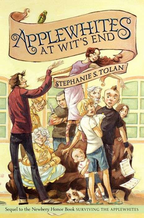 Book cover of Applewhites at Wit's End