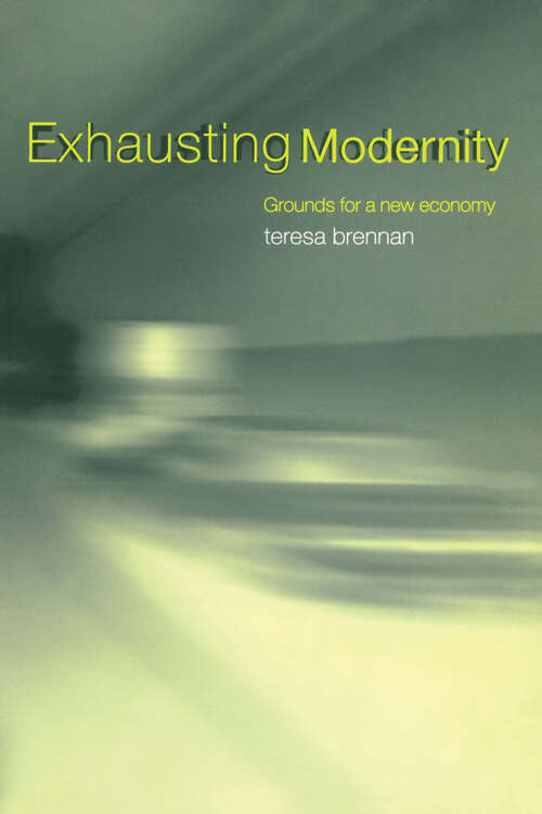 Exhausting Modernity: Grounds for a New Economy