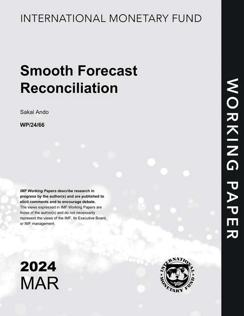 Book cover of Smooth Forecast Reconciliation