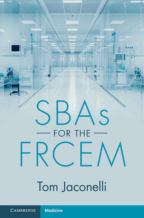 Book cover of SBAs for the FRCEM