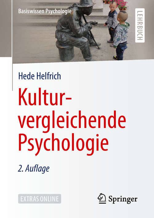 Book cover of Kulturvergleichende Psychologie (Basiswissen Psychologie)