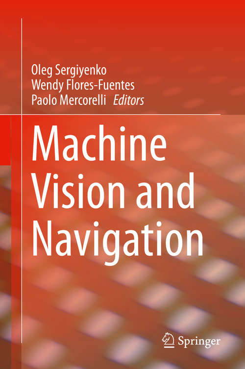 Book cover of Machine Vision and Navigation (1st ed. 2020)