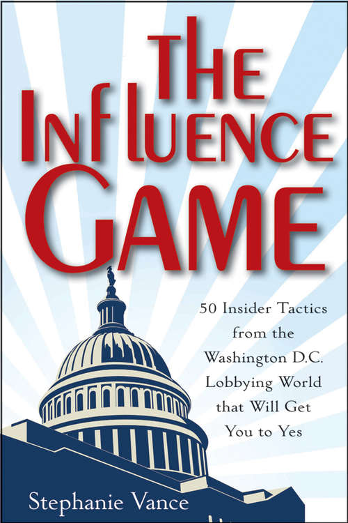 Book cover of The Influence Game