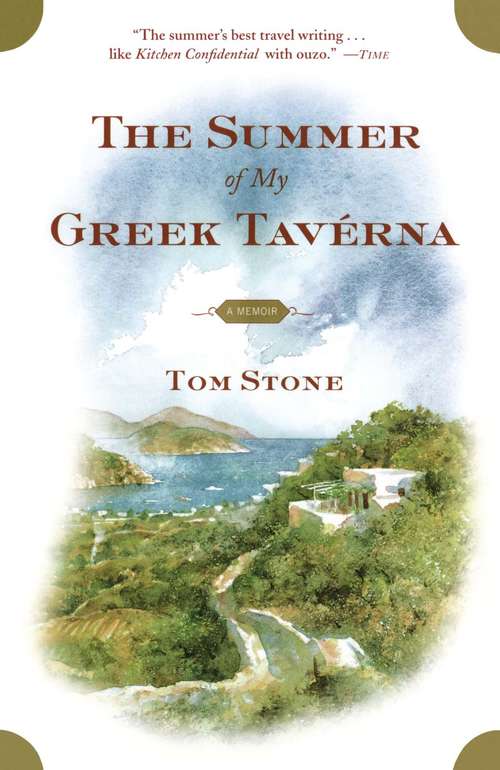 Book cover of The Summer of My Greek Taverna