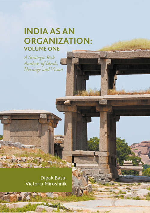 Book cover of India as an Organization: Volume One