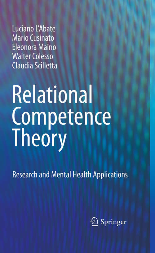 Cover image of Relational Competence Theory