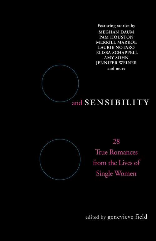 Book cover of Sex and Sensibility