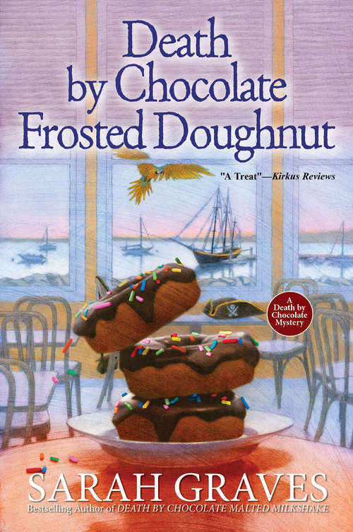 Book cover of Death by Chocolate Frosted Doughnut: A Death By Chocolate Mystery (A Death by Chocolate Mystery #3)