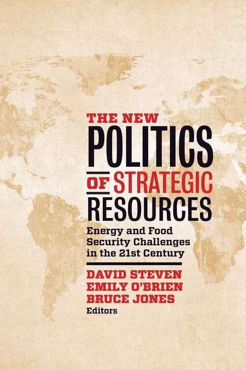 Book cover of The New Politics of Strategic Resources
