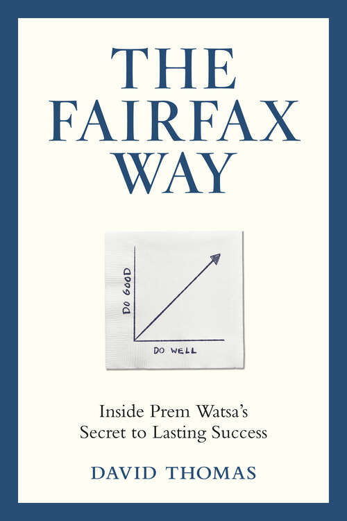 Book cover of The Fairfax Way: Inside Prem Watsa's Secret to Lasting Success