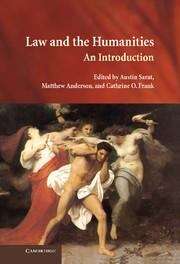 Book cover of Law and the Humanities