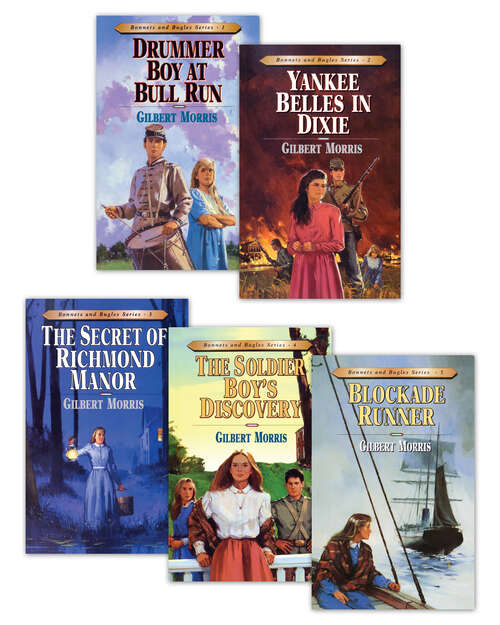 Book cover of Bonnets and Bugles Series Books 1-5 (New Edition) (Bonnets and Bugles #1)