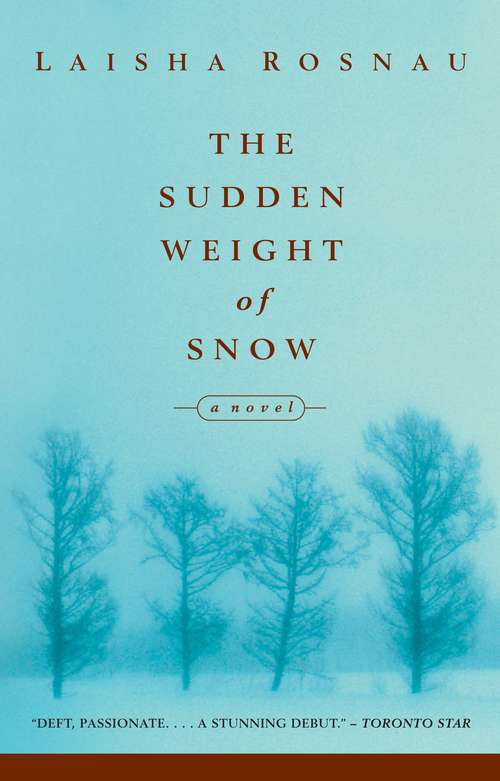 Book cover of The Sudden Weight of Snow