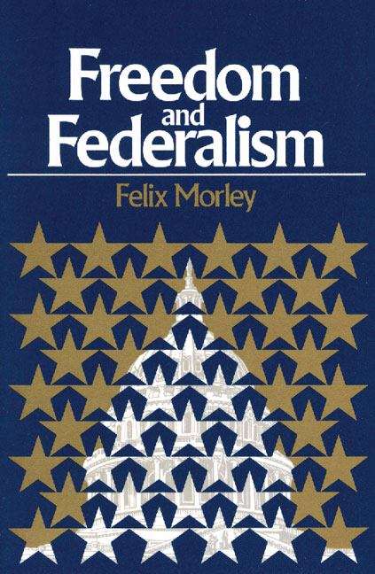 Book cover of Freedom and Federalism