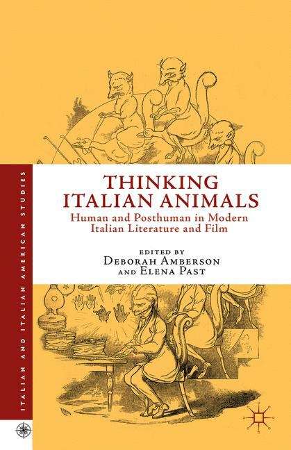 Book cover of Thinking Italian Animals