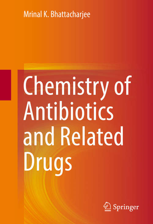Book cover of Chemistry of Antibiotics and Related Drugs