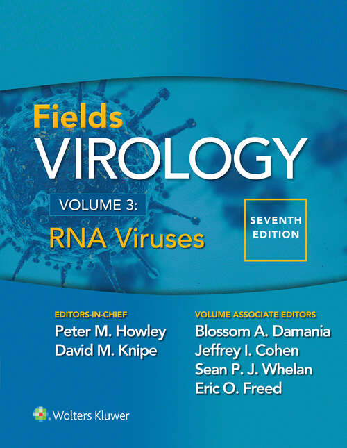 Book cover of Fields Virology: RNA Viruses