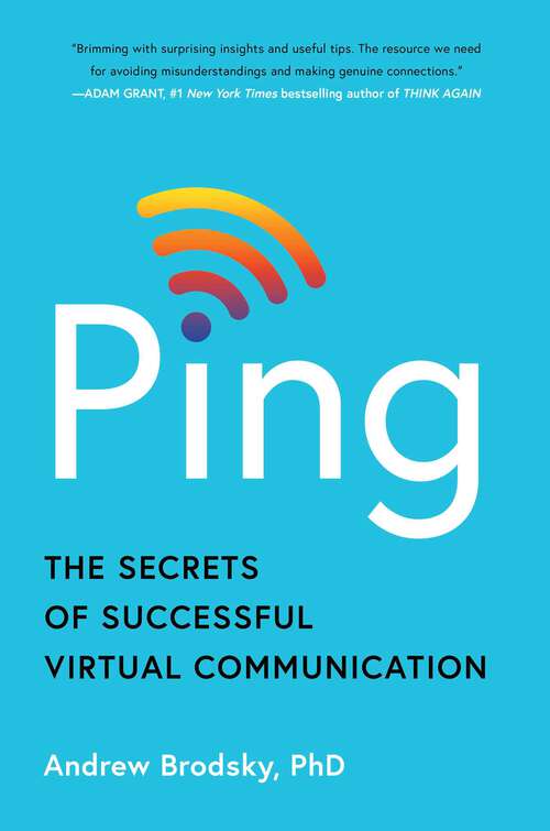 Book cover of Ping: The Secrets of Successful Virtual Communication
