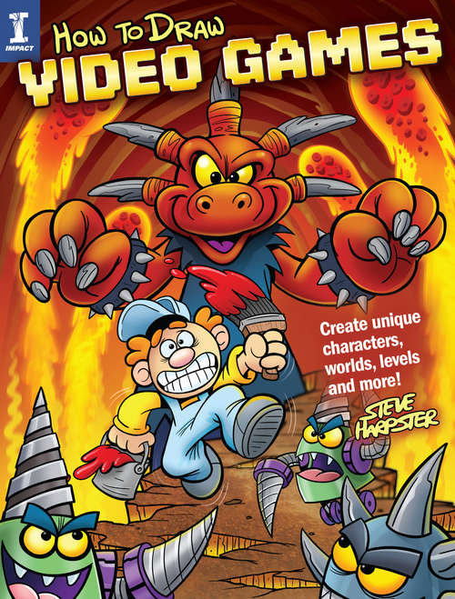 Book cover of How to Draw Video Games