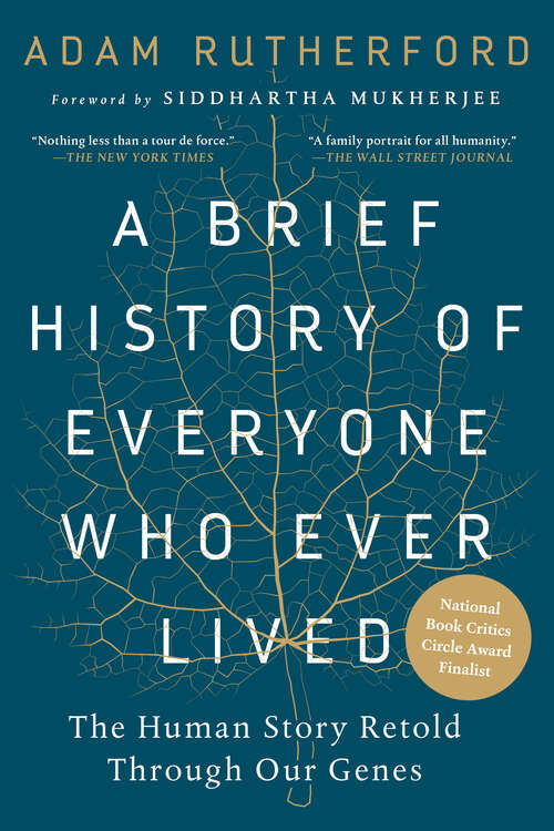 Book cover of A Brief History of Everyone Who Ever Lived: The Human Story Retold Through Our Genes