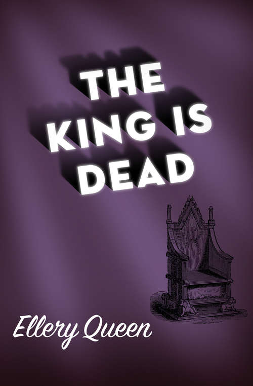 Book cover of The King Is Dead (G. K. Hall Paperback Ser.)