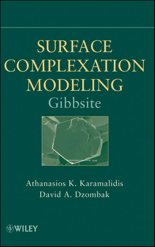 Book cover of Surface Complexation Modeling: Gibbsite