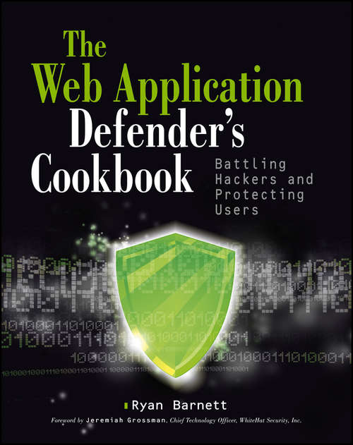 Book cover of Web Application Defender's Cookbook