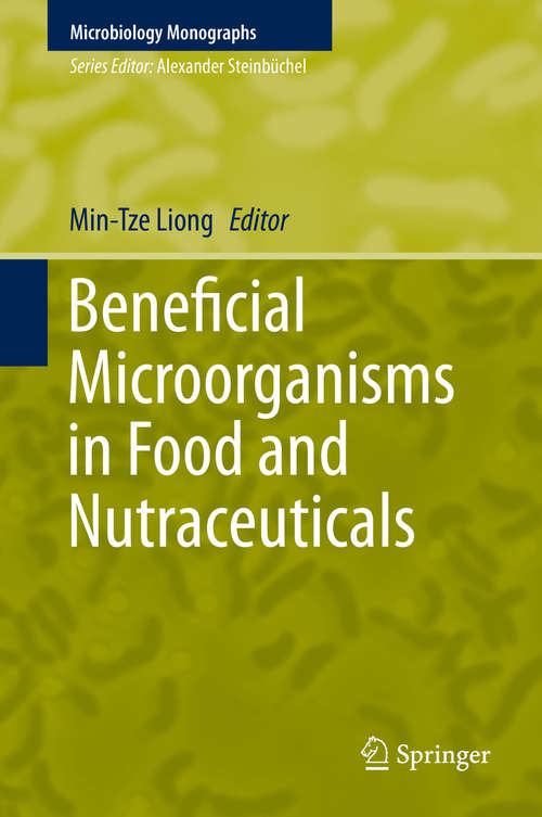 Book cover of Beneficial Microorganisms in Food and Nutraceuticals