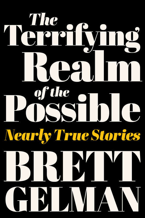 Book cover of The Terrifying Realm of the Possible: Nearly True Stories