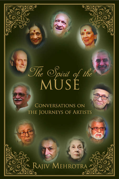 Book cover of The Spirit of the Muse: Conversations on the Journeys of Artists