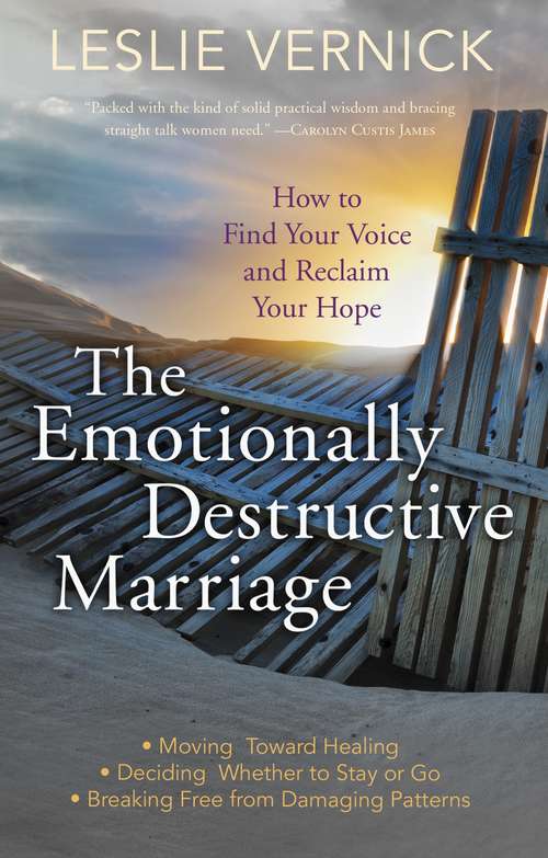 Book cover of The Emotionally Destructive Marriage