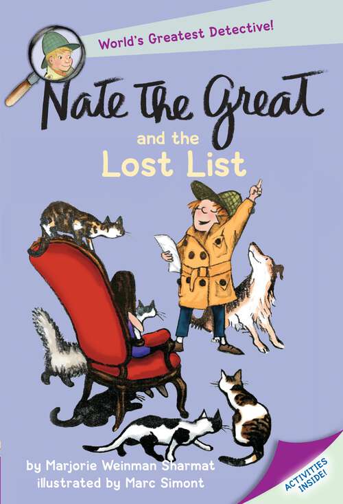 Book cover of Nate the Great and the Lost List (Nate the Great)