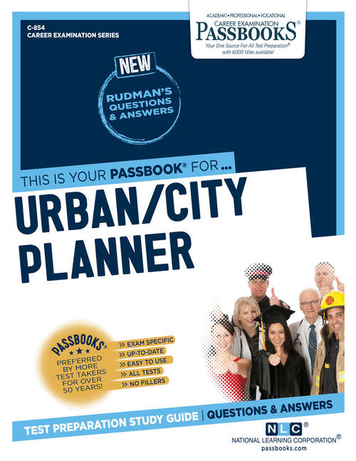 Book cover of Urban/City Planner: Passbooks Study Guide (Career Examination Series)