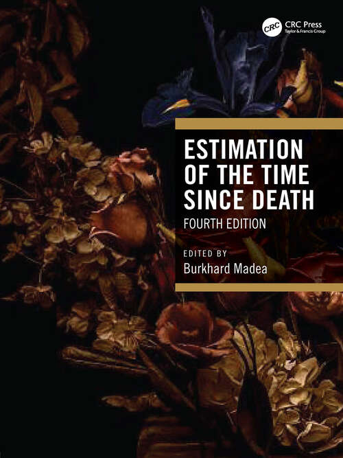 Book cover of Estimation of the Time Since Death
