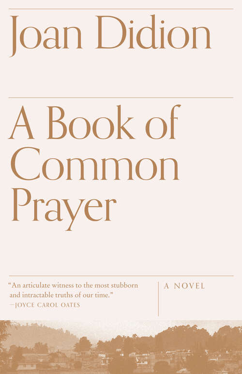 Book cover of A Book of Common Prayer (Vintage International)