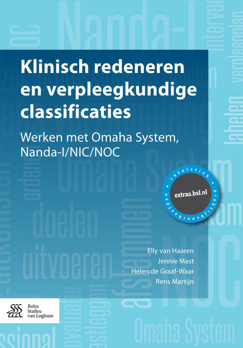 Book cover of Klinisch redeneren en verpleegkundige classificaties