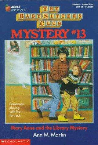 Book cover of Mary Anne and the Library Mystery (Baby-Sitters Club Mystery #13)
