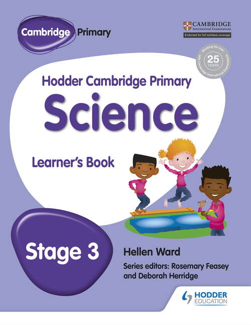 Book cover of Hodder Cambridge Primary Science Learner's Book 3